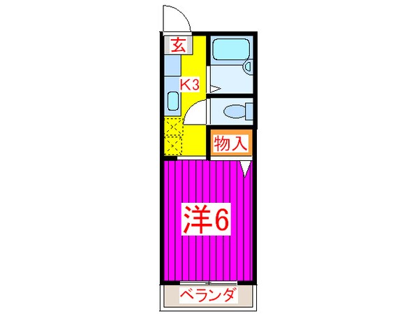 リンデンハイム宮代の物件間取画像